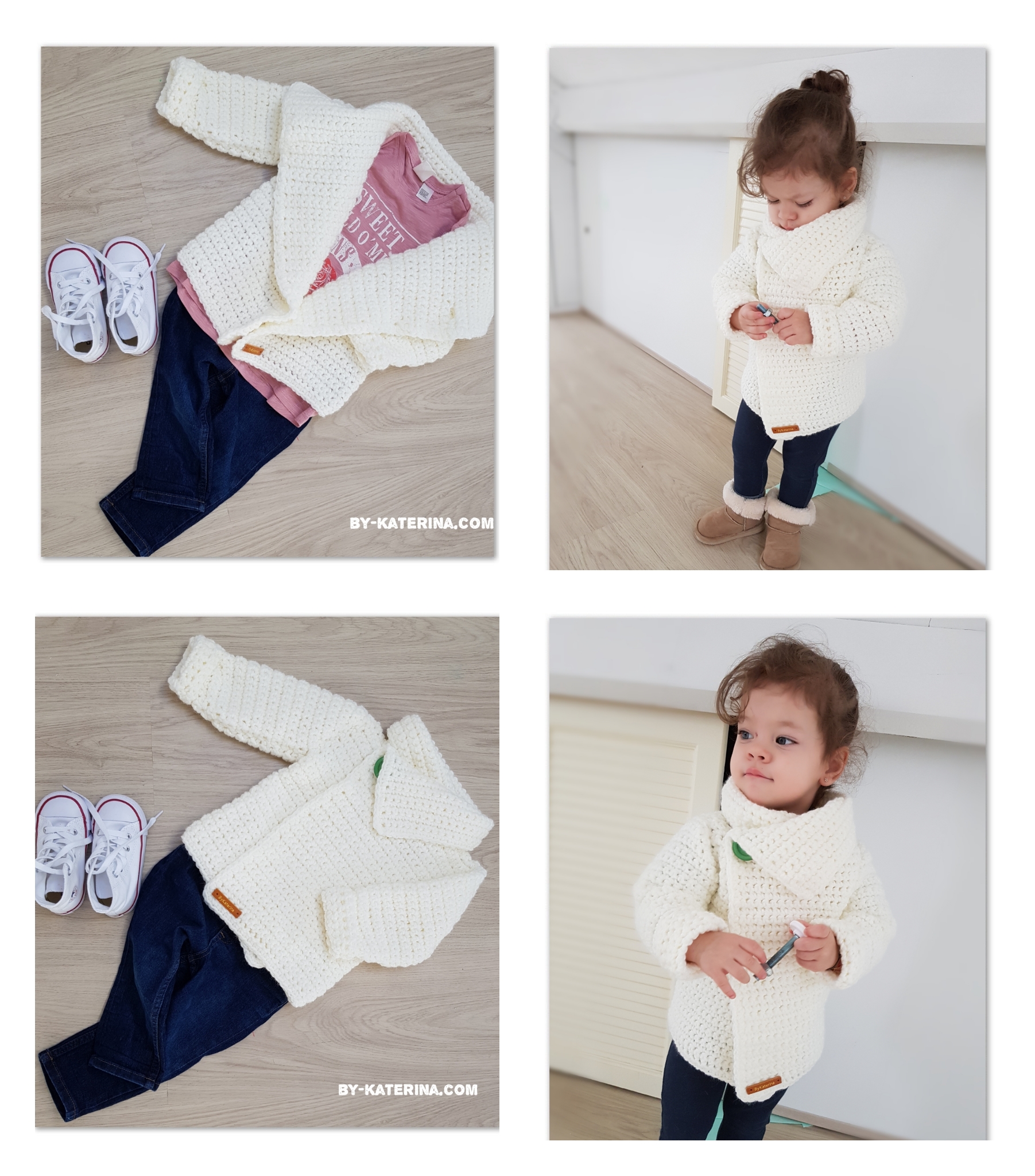 Snowdrop Cardigan. Free Crochet Pattern – ByKaterina