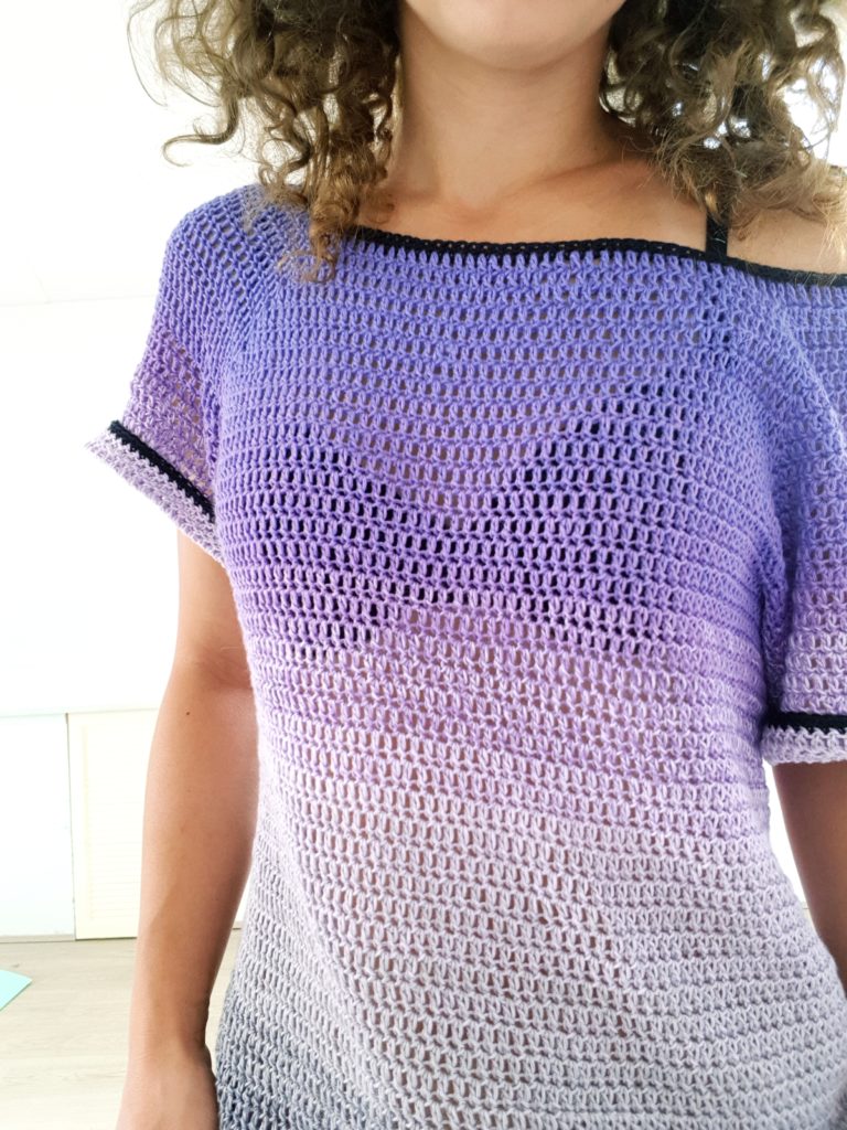 Basic T-shirt in Crochet – ByKaterina