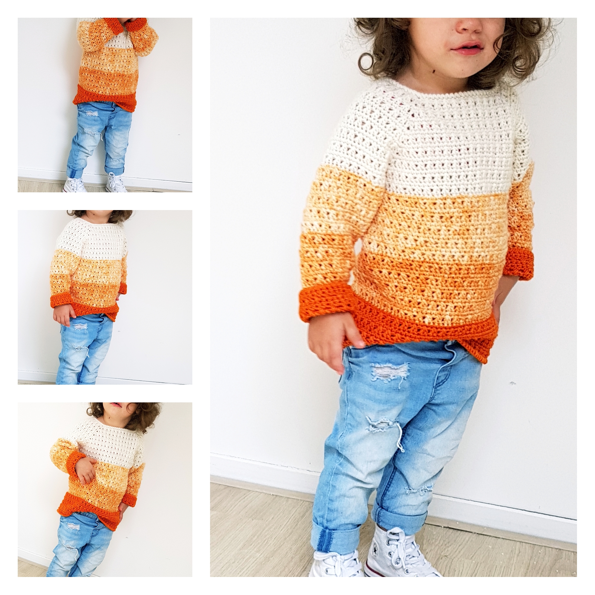 The Pumpkin Sweater Free Pattern and video tutorial