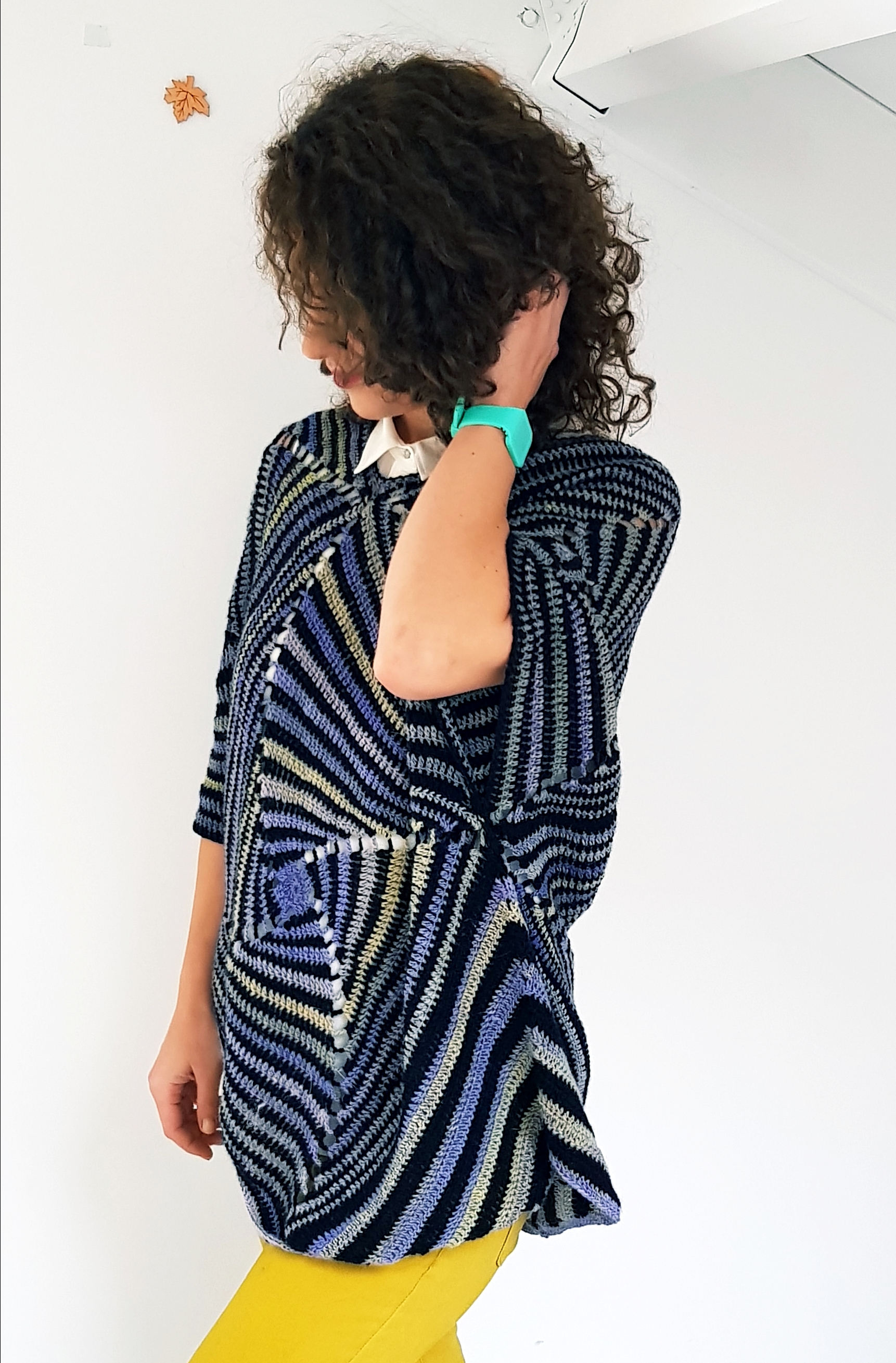 Poncho-Tunic. Crochet pattern – ByKaterina