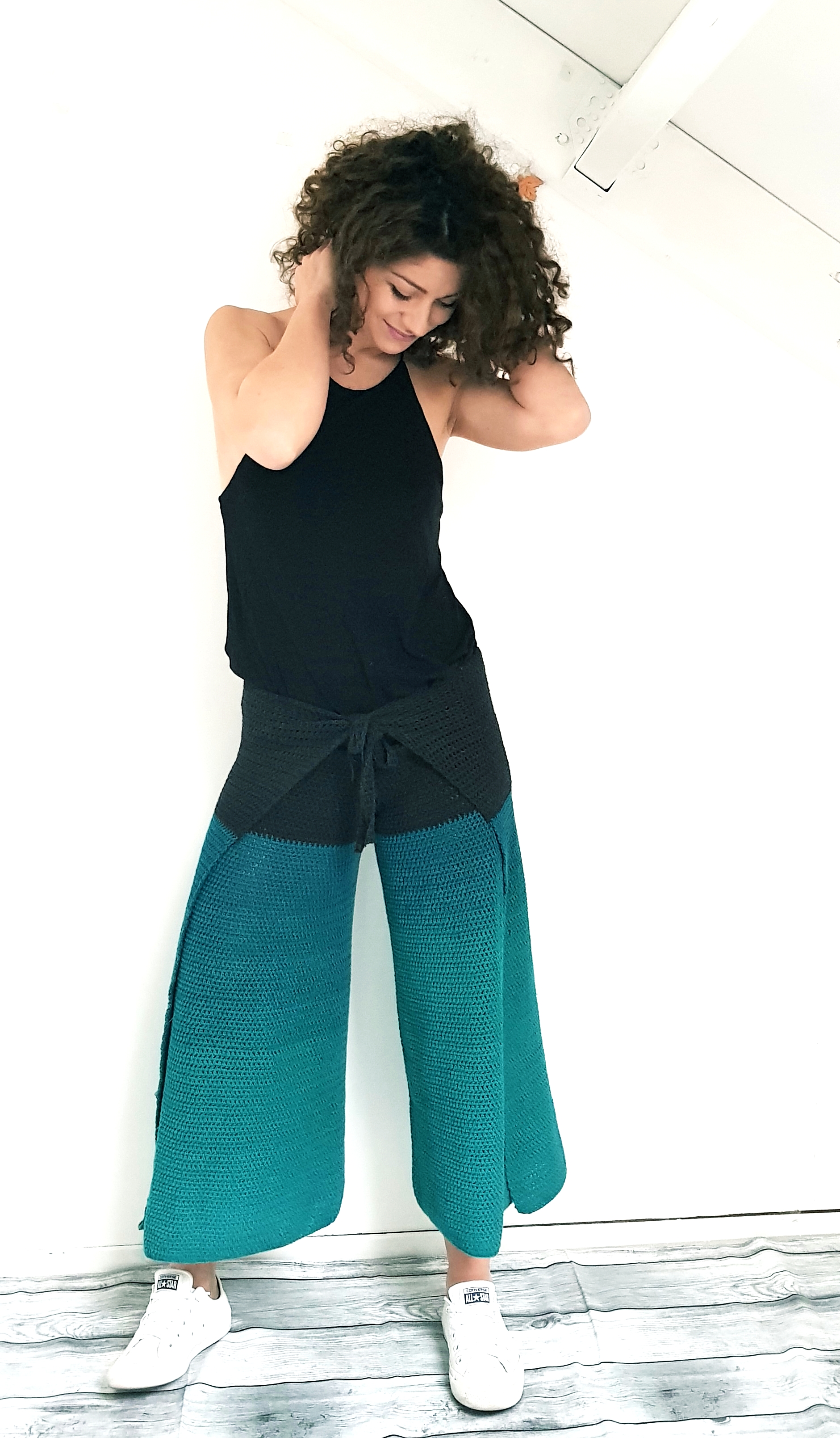 Thai pants. Free Crochet pattern & Tutorial