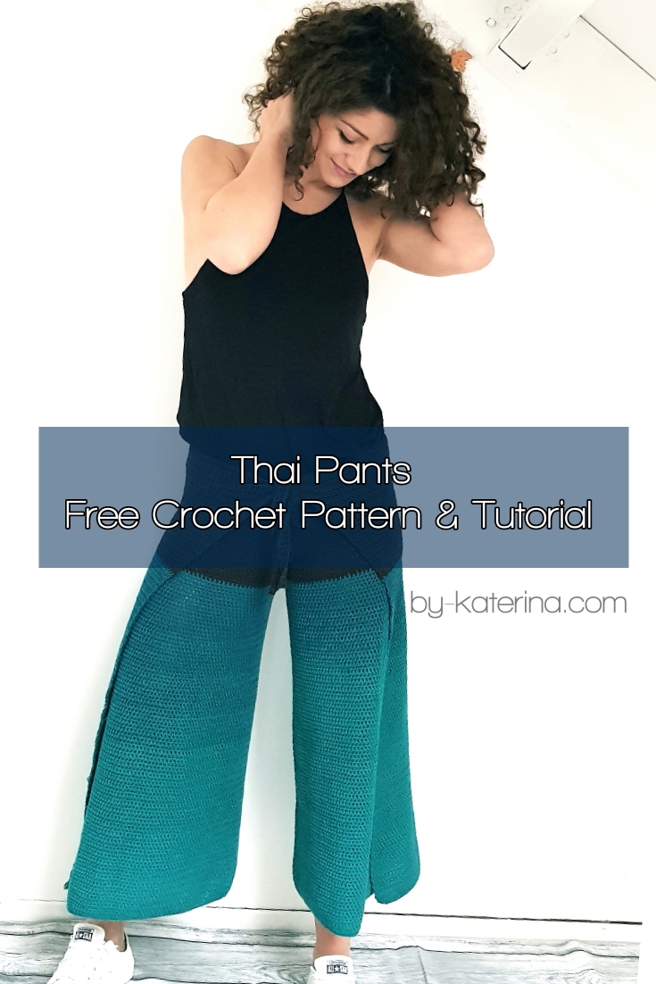 Thai Pants. Free Crochet Pattern & tutorial