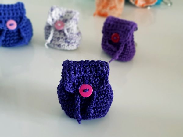 Backpacks Key-chains. Easy Crochet Pattern – ByKaterina