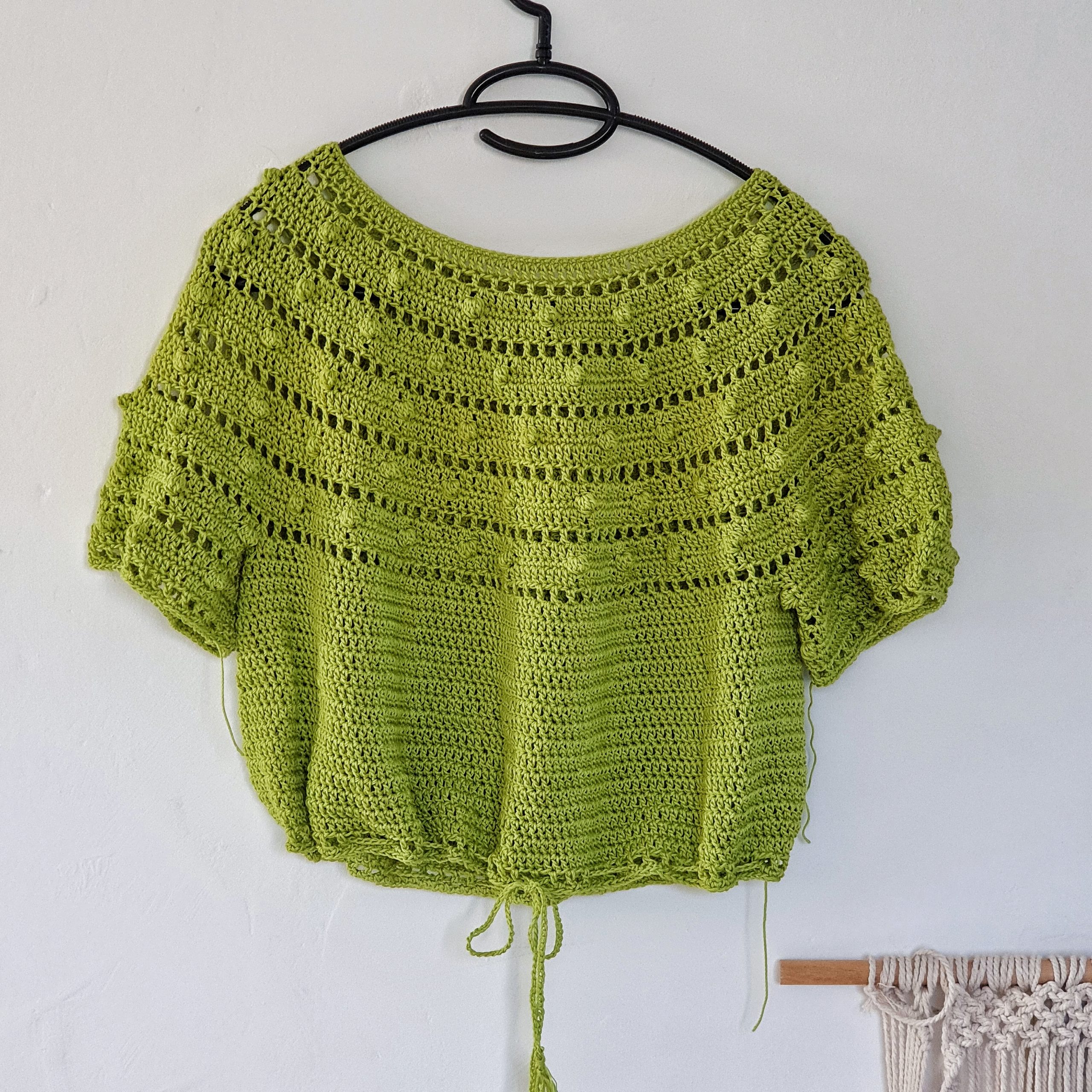 10.5 Crochet Yoke-Natural