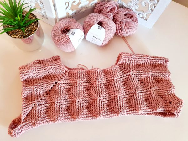 Shining Pearl Sweater. Crochet Pattern – ByKaterina