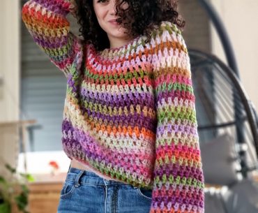 Cloud Sweater. Crochet Pattern