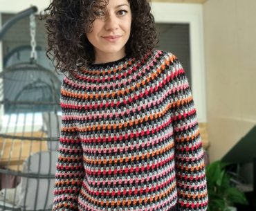 Lava Pullover. Crochet Pattern