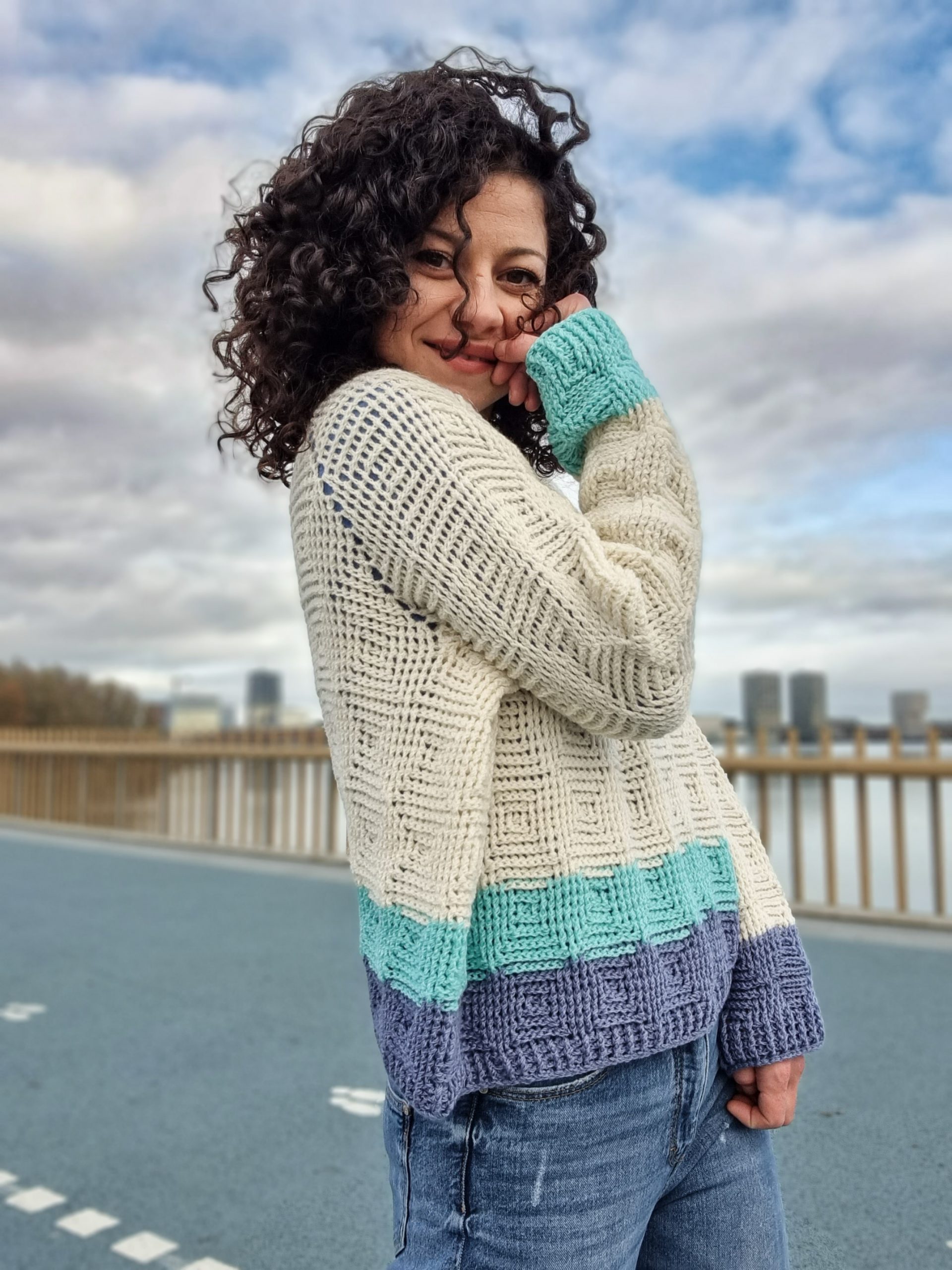 Crochet Pattern//Shining Pearl Sweater – ByKaterina