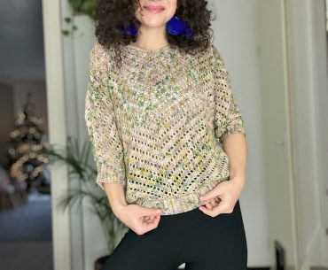 DIY Crochet Blouse: Learn to Crochet a Trendy V-Shaped Pattern | Free Crochet Pattern