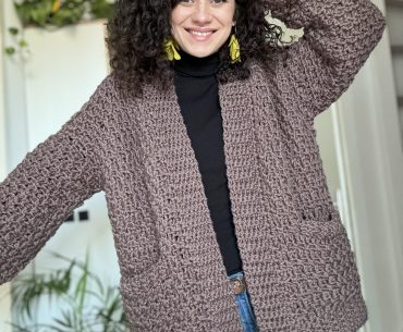 Crochet Your Own Cozy Cardigan – Dare To Be Cozy Cardigan | Free Crochet Pattern